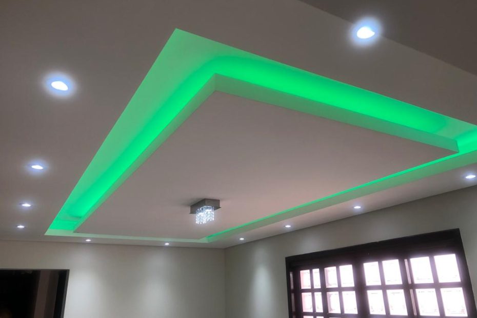 Forro de Drywall com Ilha