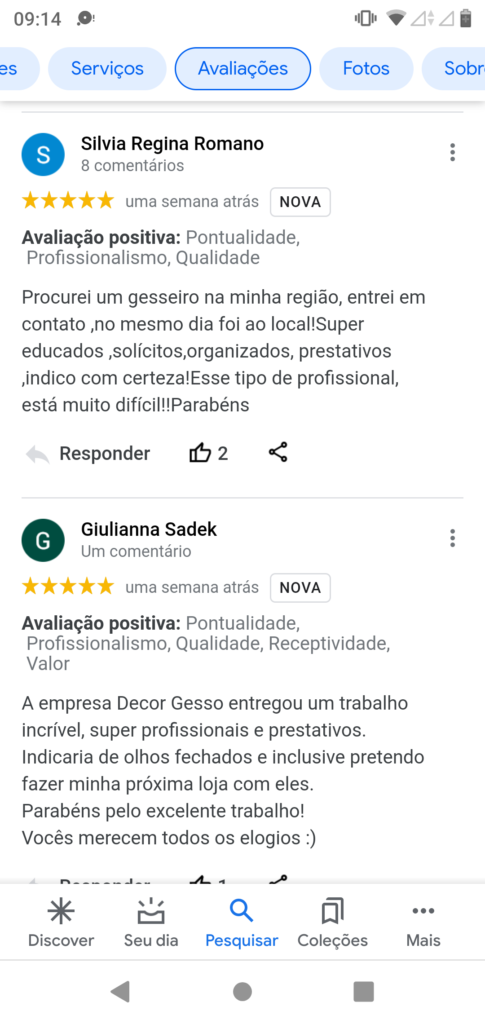 Recomendação de clientes